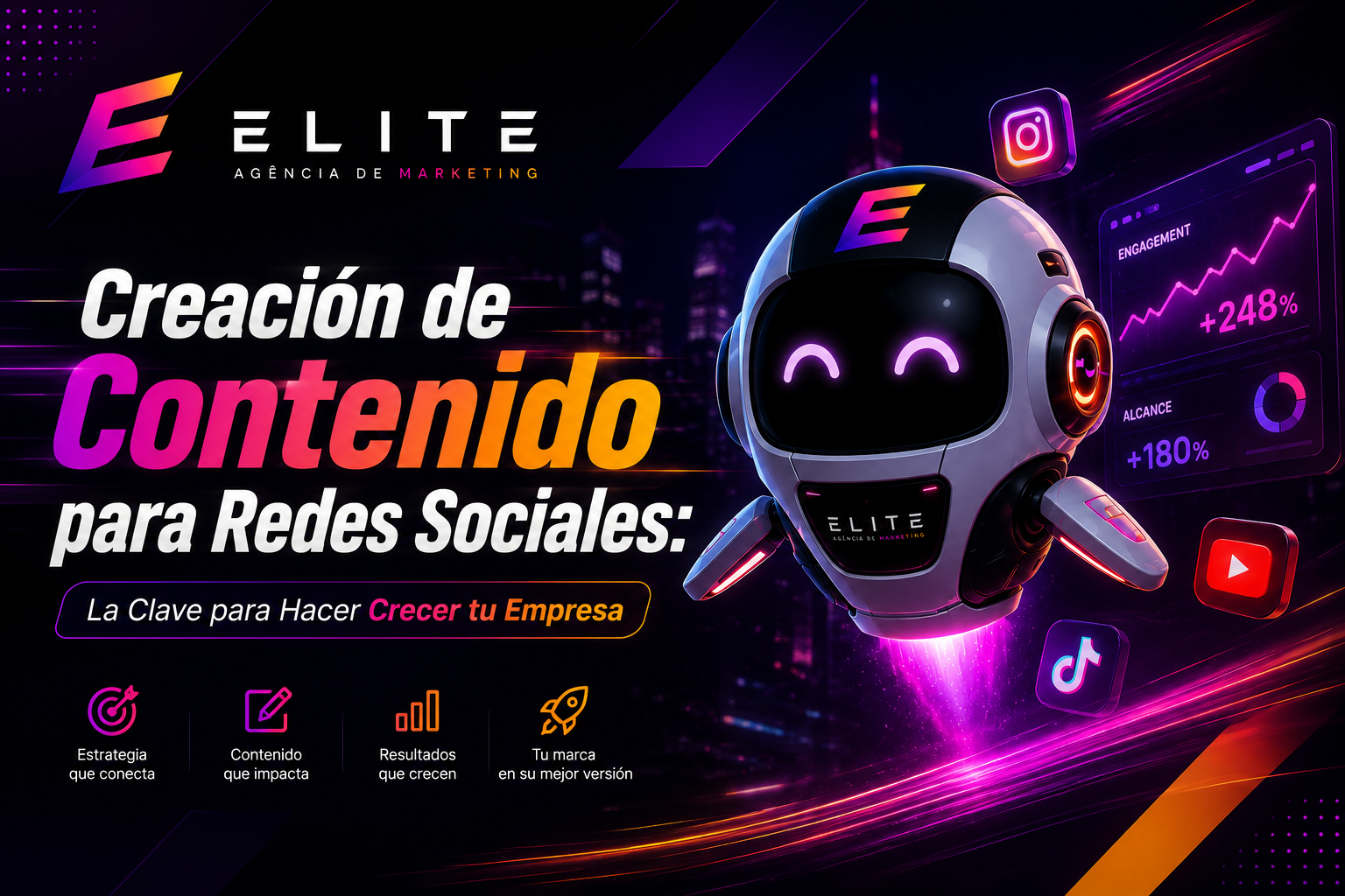 Creación de Contenido para Redes Sociales: La Clave para Hacer Crecer tu Empresa